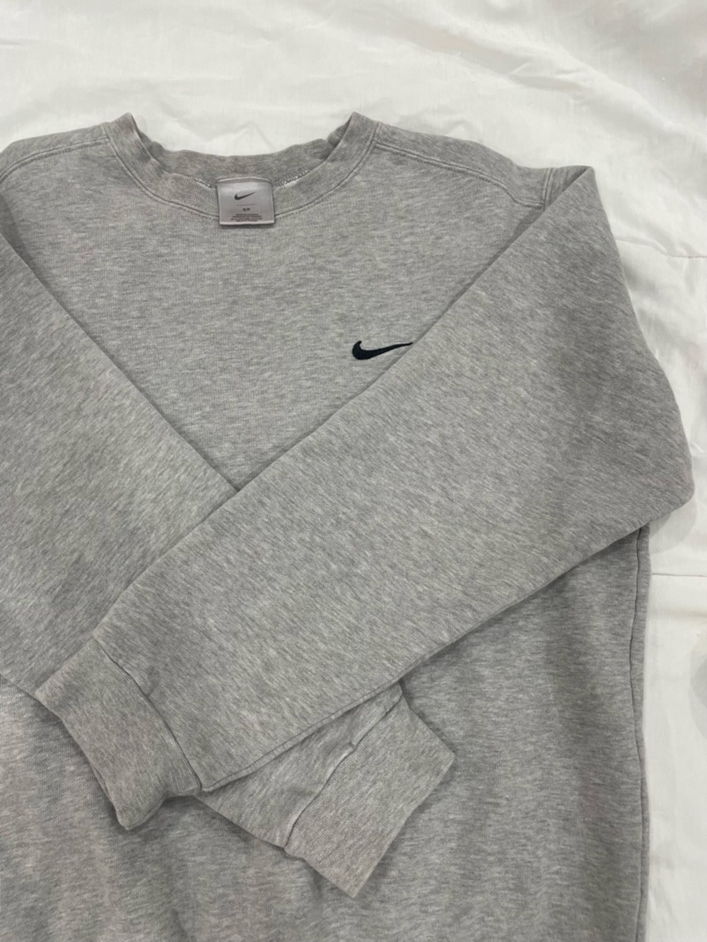 Nike Fleece Crewneck - Grey - Women’s Small